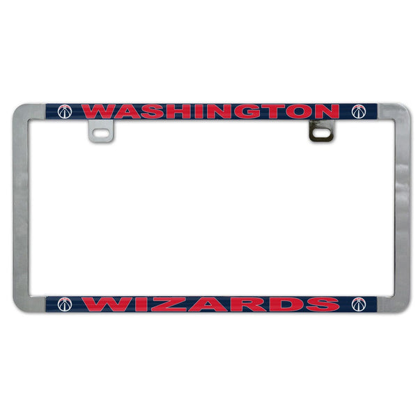 Golden State Warriors Metal Lic. Plate Frame Slim