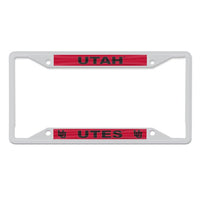 Wholesale-Utah Utes Lic Plt Frame S/S