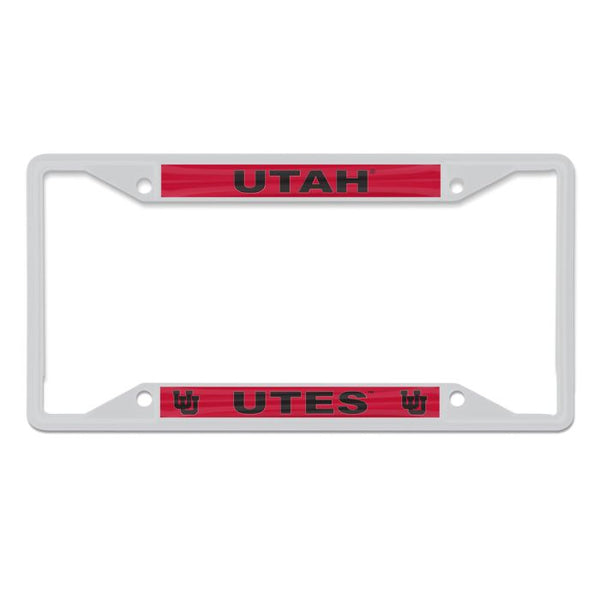 Wholesale-Utah Utes Lic Plt Frame S/S