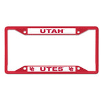 Wholesale-Utah Utes Lic Plt Frame S/S