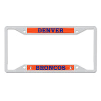 Denver Broncos Lic Plt Frame S/S