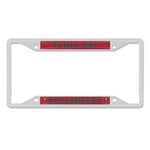 Tampa Bay Buccaneers Lic Plt Frame S/S