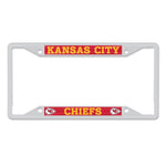 Kansas City Chiefs Lic Plt Frame S/S