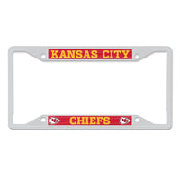 Kansas City Chiefs Lic Plt Frame S/S