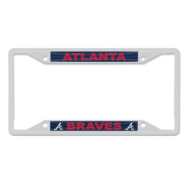 Atlanta Braves Lic Plt Frame S/S