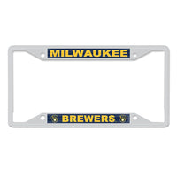 Milwaukee Brewers Lic Plt Frame S/S