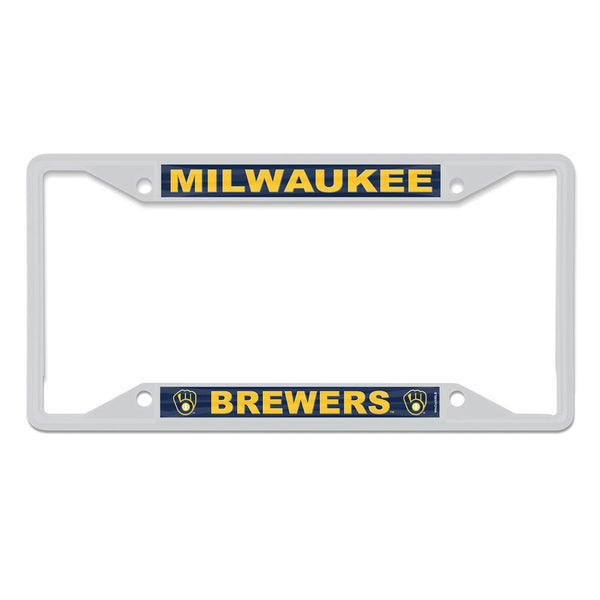 Milwaukee Brewers Lic Plt Frame S/S