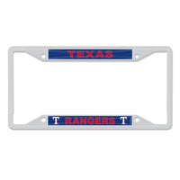 Texas Rangers Lic Plt Frame S/S