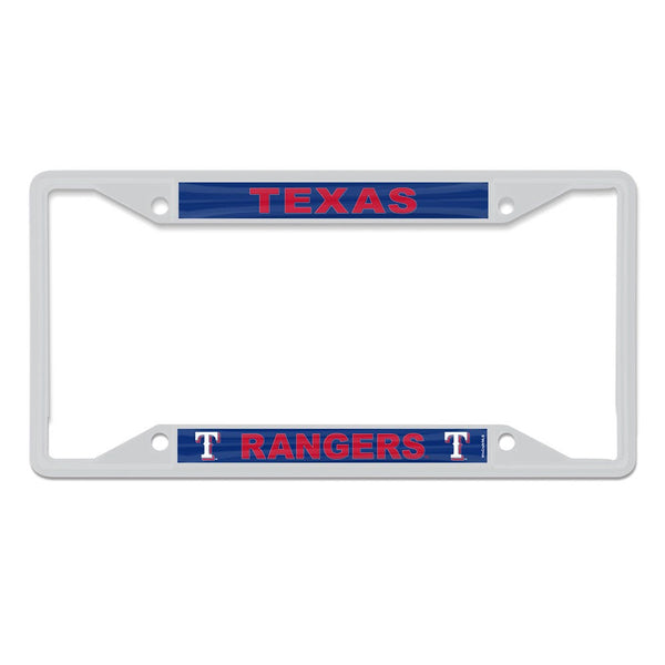 Texas Rangers Lic Plt Frame S/S