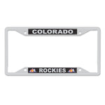 Colorado Rockies Lic Plt Frame S/S