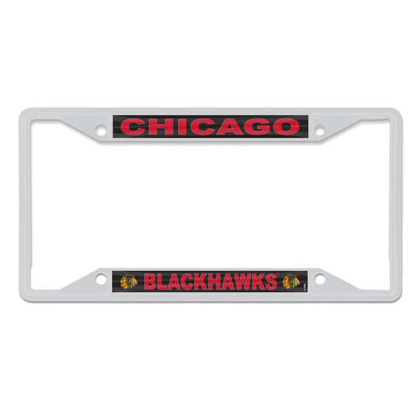 Chicago Blackhawks Lic Plt Frame S/S
