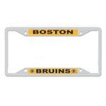 Boston Bruins Lic Plt Frame S/S