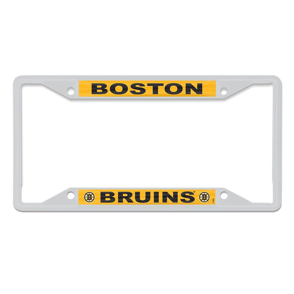 Boston Bruins Lic Plt Frame S/S