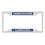 Vancouver Canucks Lic Plt Frame S/S