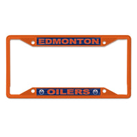 Edmonton Oilers Lic Plt Frame S/S