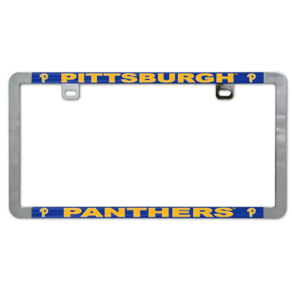 Wholesale-Pittsburgh Panthers Metal Lic. Plate Frame Slim