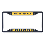 Wholesale-East Tennessee State Buccaneers Lic Plt Frame S/S