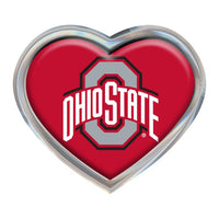 Wholesale-Ohio State Buckeyes Chrome Metal Domed Emblem