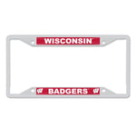 Wholesale-Wisconsin Badgers Lic Plt Frame S/S