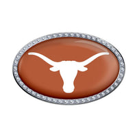 Wholesale-Texas Longhorns Chrome Metal Domed Emblem