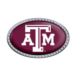 Texas A&M Aggies Chrome Metal Domed Emblem