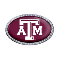 Wholesale-Texas A&amp;M Aggies Chrome Metal Domed Emblem