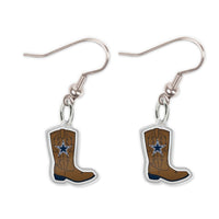 Dallas Cowboys Acrylic loop earrings