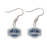 Dallas Cowboys Acrylic loop earrings