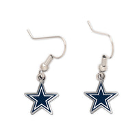 Dallas Cowboys Acrylic loop earrings