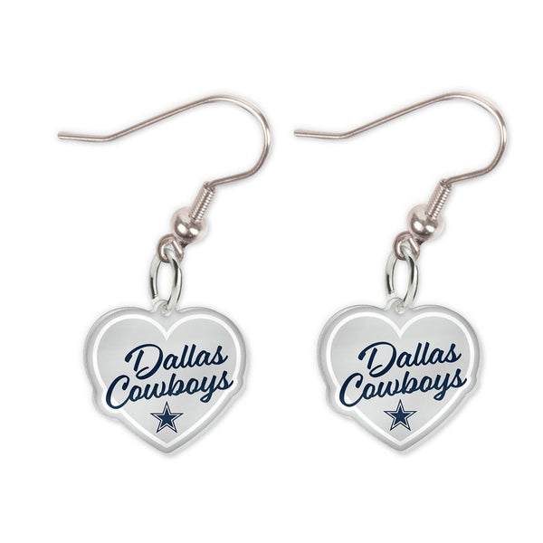 Dallas Cowboys Acrylic loop earrings
