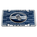 Dallas Cowboys helmet 3D Acrylic License Plate