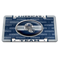 Dallas Cowboys helmet 3D Acrylic License Plate