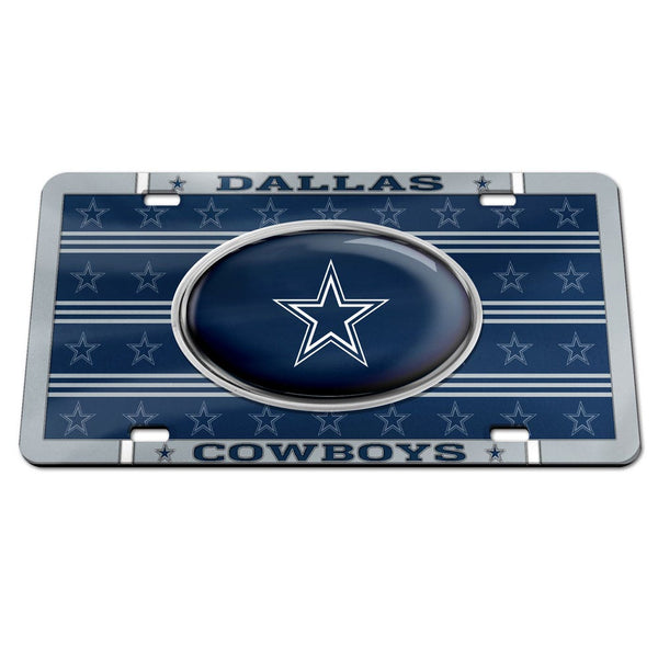 Dallas Cowboys Logo 3D Acrylic License Plate