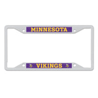 Minnesota Vikings Lic Plt Frame S/S