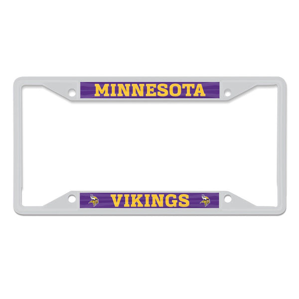 Minnesota Vikings Lic Plt Frame S/S