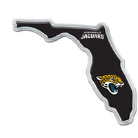Jacksonville Jaguars Chrome Metal Domed Emblem
