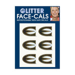 Wholesale-Emporia State Hornets Glitter Tattoo 6 Pack