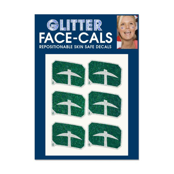 Wholesale-Charlotte Forty-Niners Glitter Tattoo 6 Pack