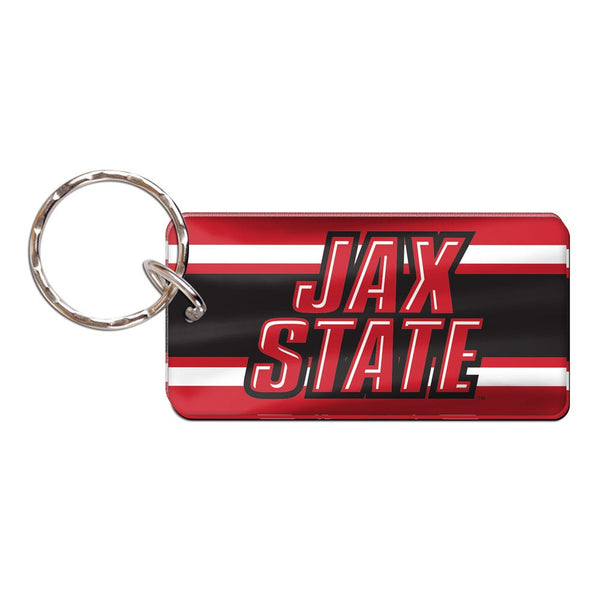 Jacksonville State Gamecocks Keychain Rectangle