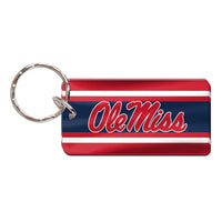 Ole Miss Rebels Keychain Rectangle
