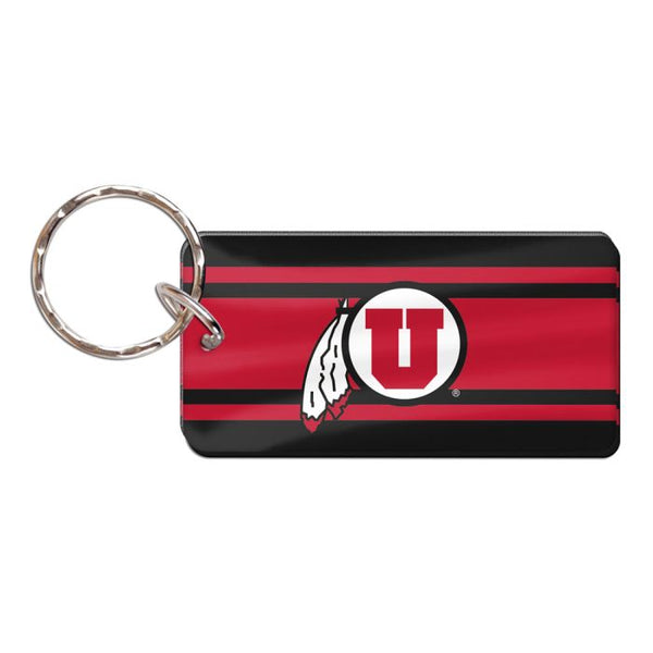 Wholesale-Utah Utes Keychain Rectangle