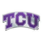 Wholesale-TCU Horned Frogs Acrylic Auto Emblem