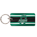 Adams State University Grizzlies Keychain Rectangle