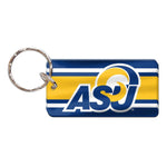 Wholesale-Angelo State Rams Keychain Rectangle