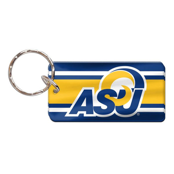 Wholesale-Angelo State Rams Keychain Rectangle