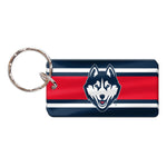 UConn Huskies Keychain Rectangle