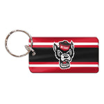 NC State Wolfpack Keychain Rectangle