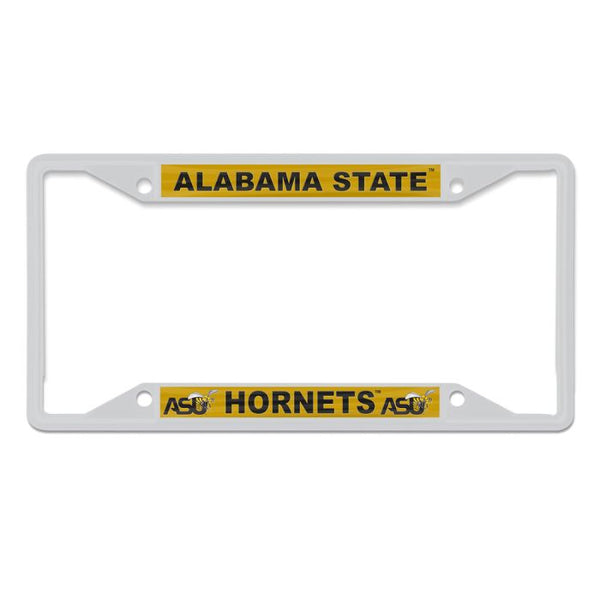 Wholesale-Alabama State Hornets Lic Plt Frame S/S