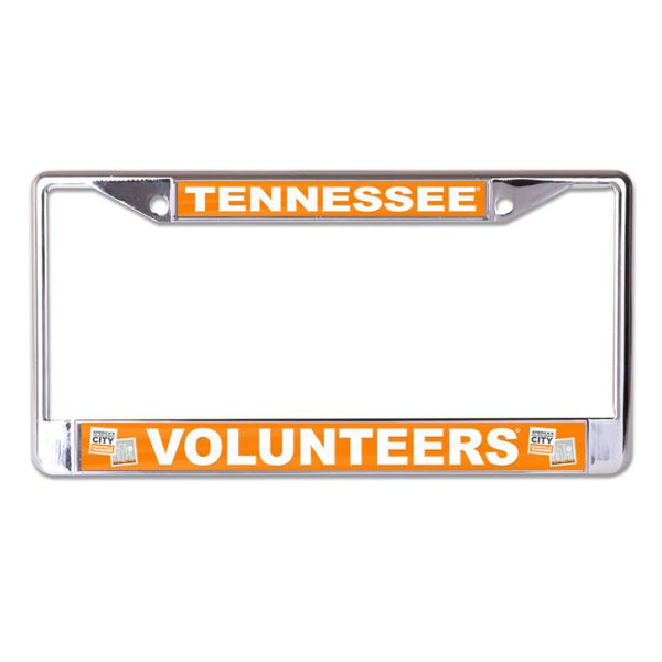 Wholesale-Tennessee Volunteers STAMP Lic Plt Frame S/L Printed