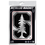 Stanford Cardinal Metallic Magnets 3" x 5"